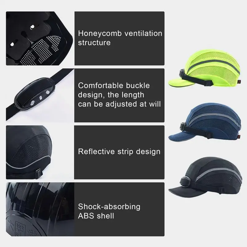 Bicycle Baseball Caps Half Helmet Scooter Motorcycle Helmet MTB Cycling Safety Hard Hat Adults Riding Protect Equipment