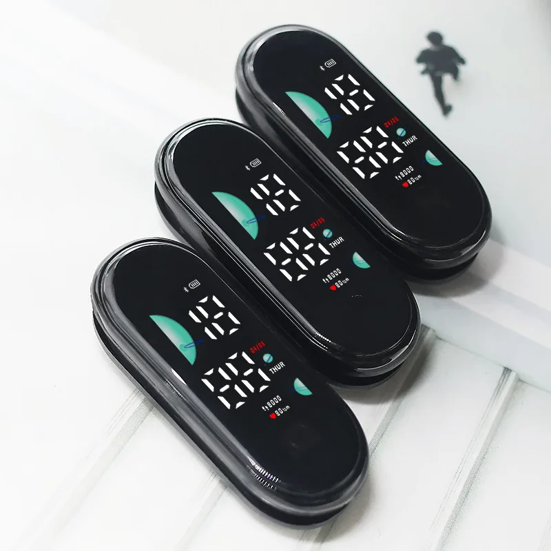 50 шт./лот DIY светодиодные электронные часы, детали головки для мальчиков и девочек, студентов, детские сенсорные часы, подарки