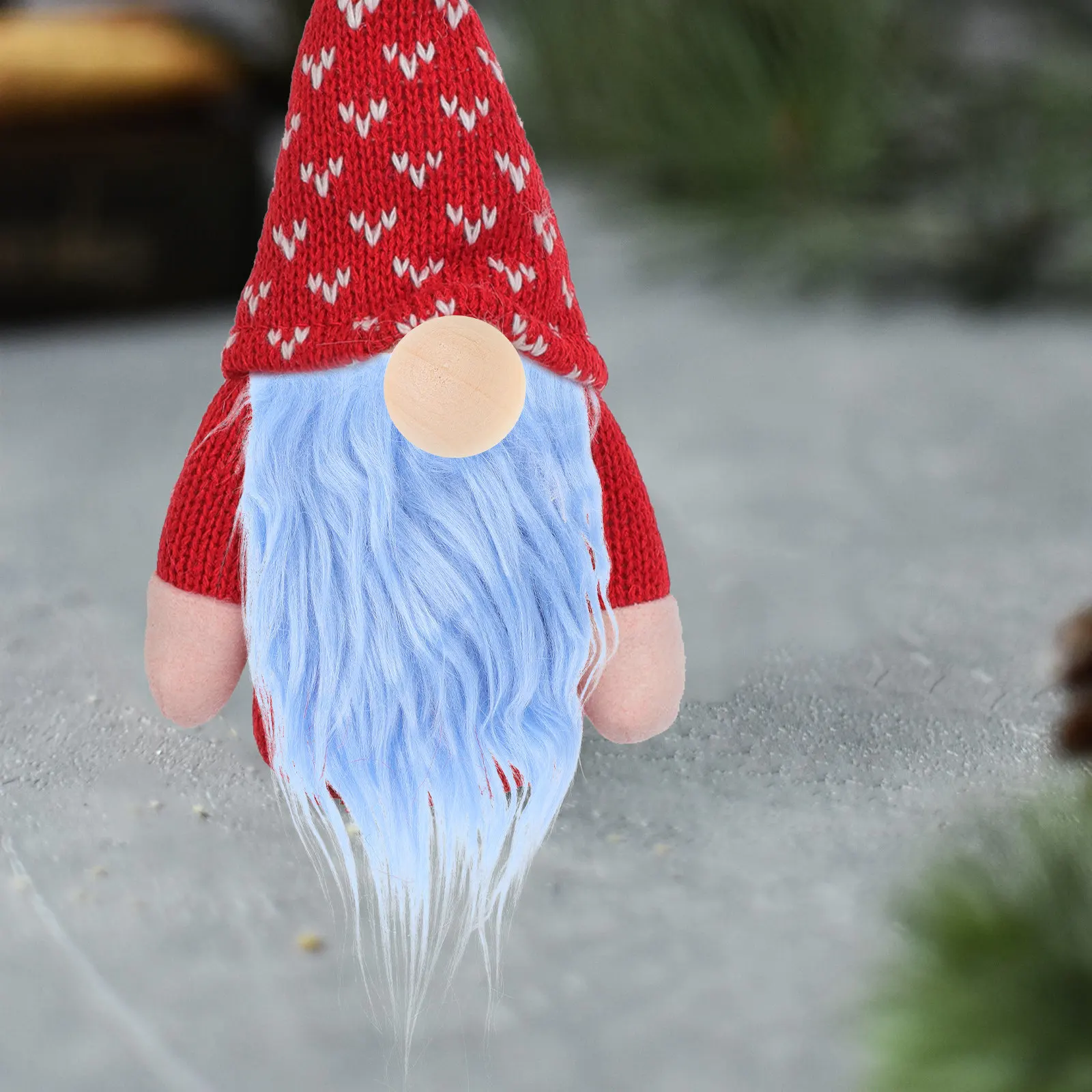 

1Set DIY Gnome Beards Adorable Fake Beard Props for Gnomes Making Supplies Gnome Beards Dwarf Beard Wooden Balls