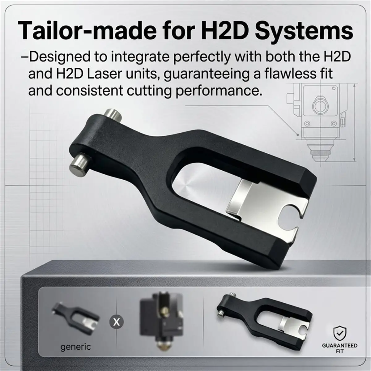 【MUST-HAVE LIST】 9pcs Replacement Filament Cutter for H2D Laser Metal Blade Fit Crisp Cuts for H2d Cutter Kit