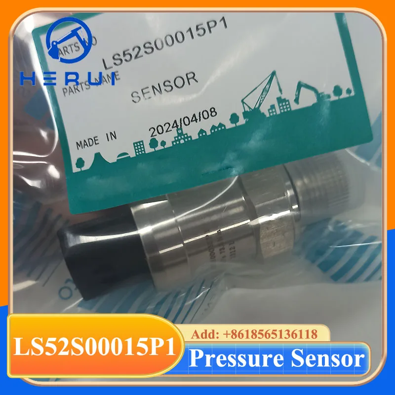 

High Pressure Sensor LS52S00015P1 YN52S00048P1 50Mpa 73.5N.M For SK200-6E SK200-8 SK210-8 SK350-8 Excavator Sensor Switch