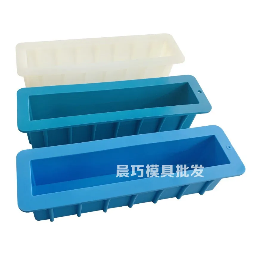 Rectangular Silicone Bread Toast Mold, Baking Accessories, Mold, Soap about 1400ML, 12