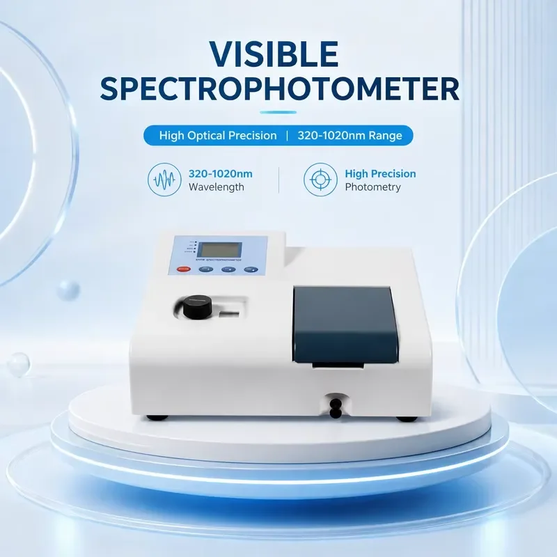 i BAXIT 721 Visible Spectrophotometer 120 Lines/mm Grating 6nm Spectral Bandwidth 1nm Resolution 320-1020nm Vis