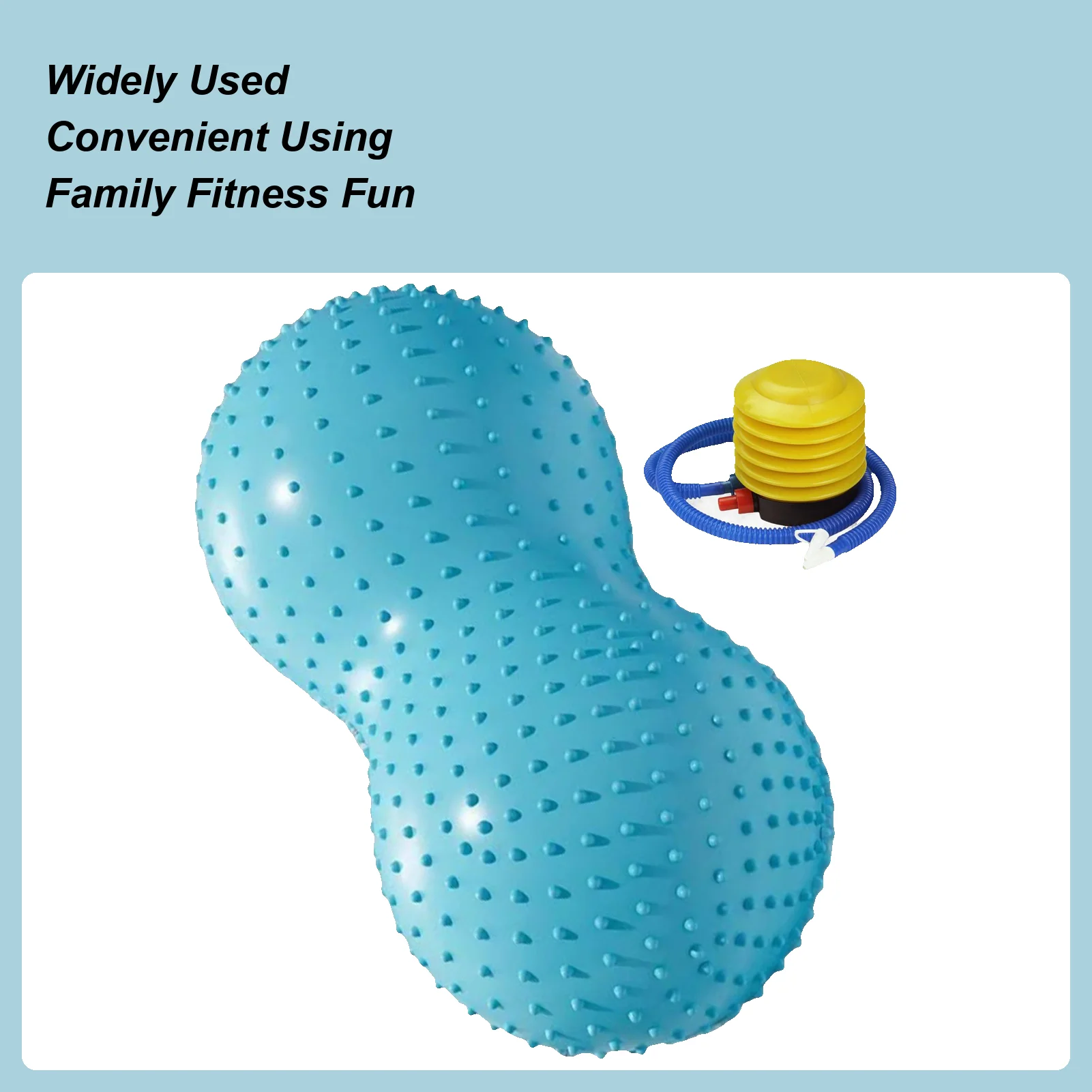 

Мяч для йоги в форме ореха, сенсорный массаж с воздушным насосом, мяч для упражнений для йоги для тренировок, дома, беременности, физических женщин, фитнеса