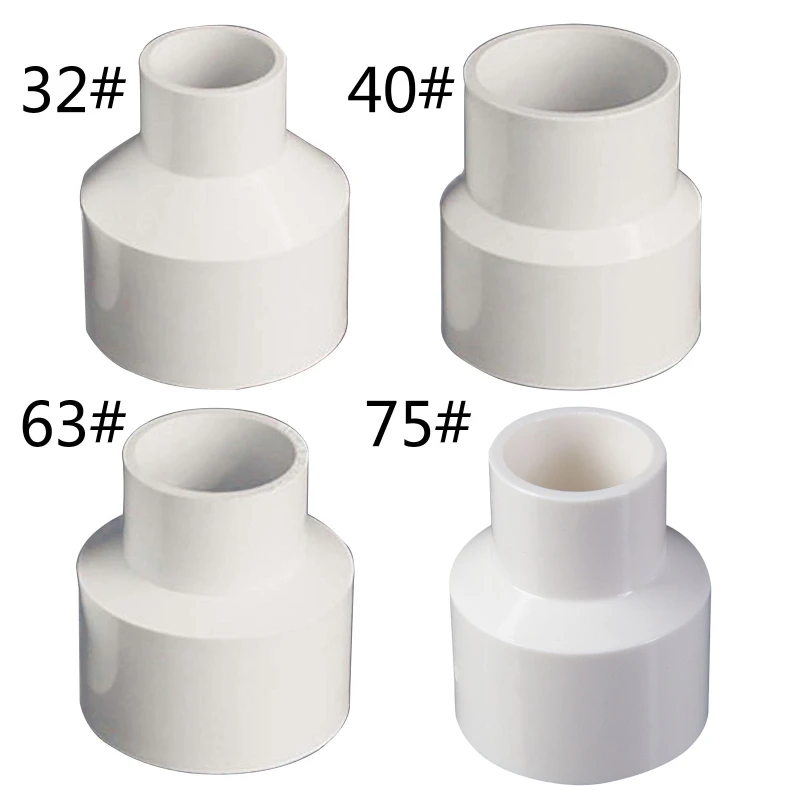 Wewnętrzny adapter redukcyjny 50mm do 32/40/63/75mm do odkurzacza i odpylacza cyklonowego akcesoria do adapterów węża Dropship