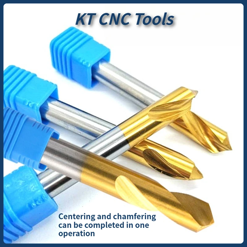 

3/4/5/6/8/10/12*60 90 120 degrees High quality HSS-CO Titanium coating Pilot drill center drill