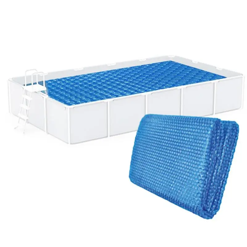 Solar Pool Cover Swimming Pool Heat Retaining Blanket Bubble Solar Cover Free Cutting Solar Pool Cover for Heat Insulation