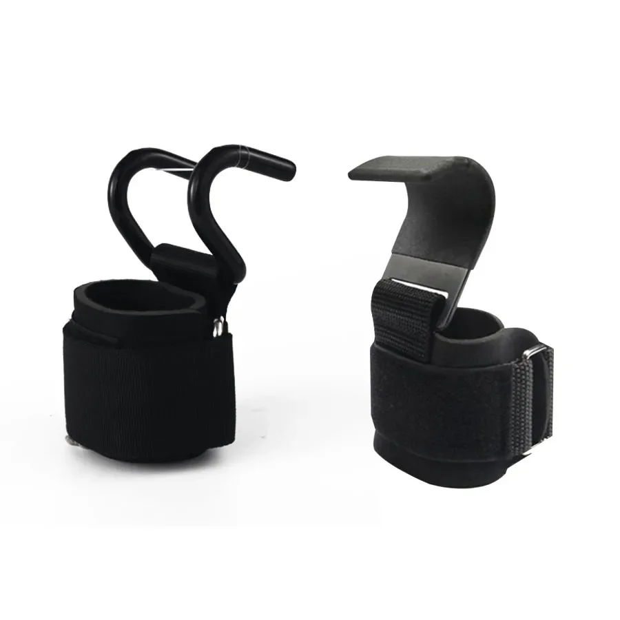 Lifting hook Power hook wrist strap non-slip hard pull hook Pull-up hand strap Grip wrist strap image 2
