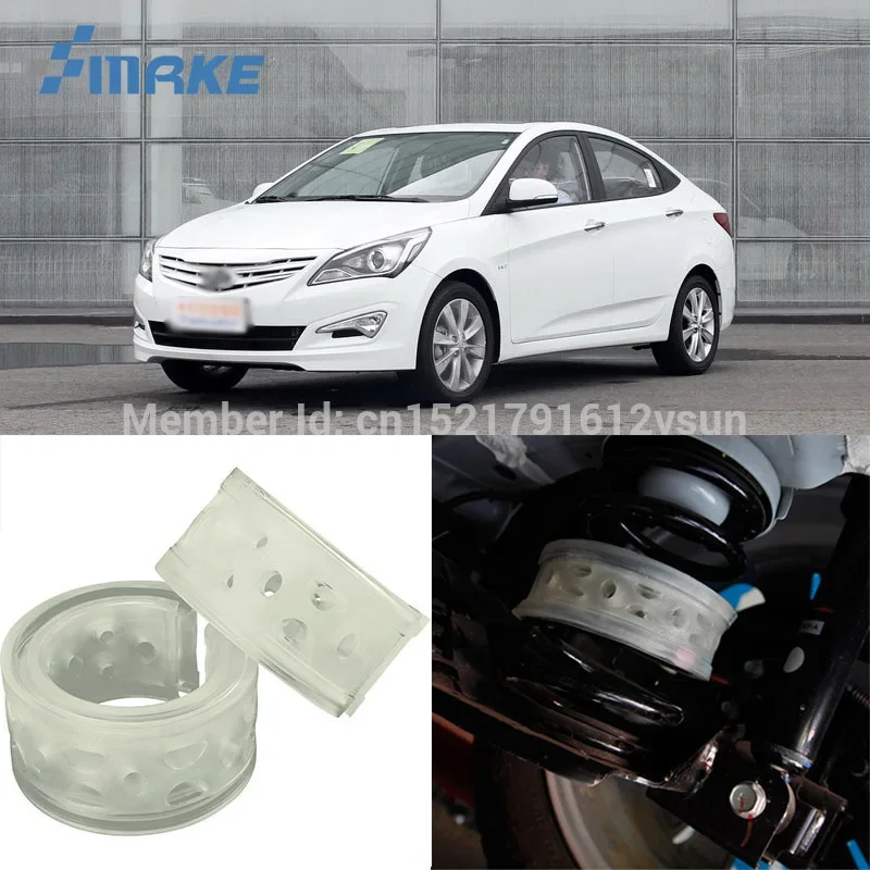 smRKE For Hyundai Verna Car Auto Shock Absorber Spring Buffer Bumper Power Cushion Damper Front/Rear High Quality SEBS