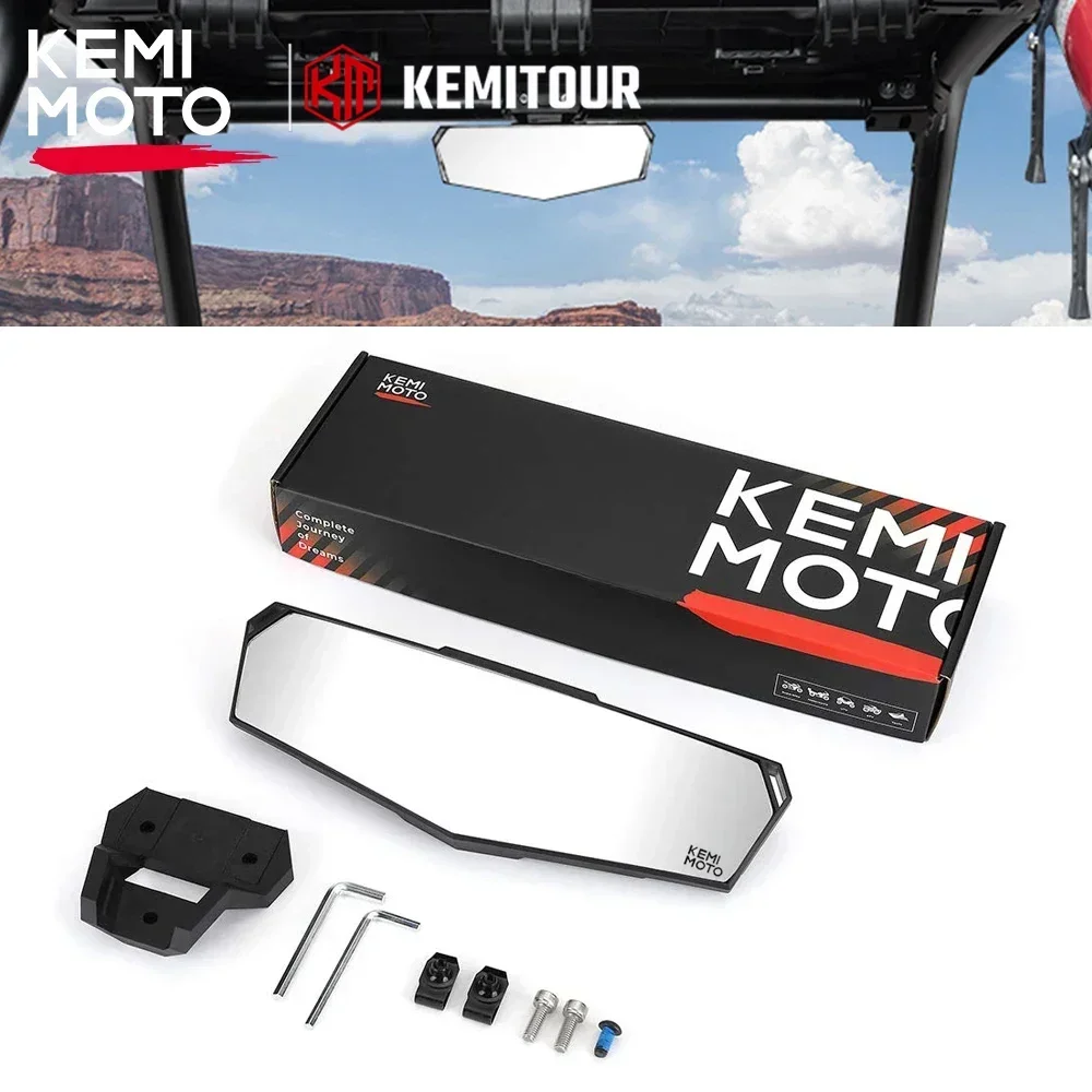 

KEMIMOTO #2883763 UTV Premium Convex Rearview Mirror Compatible with Polaris RZR XP 1000/ PRO XP 4 Trail S 900 1000 2020-2025