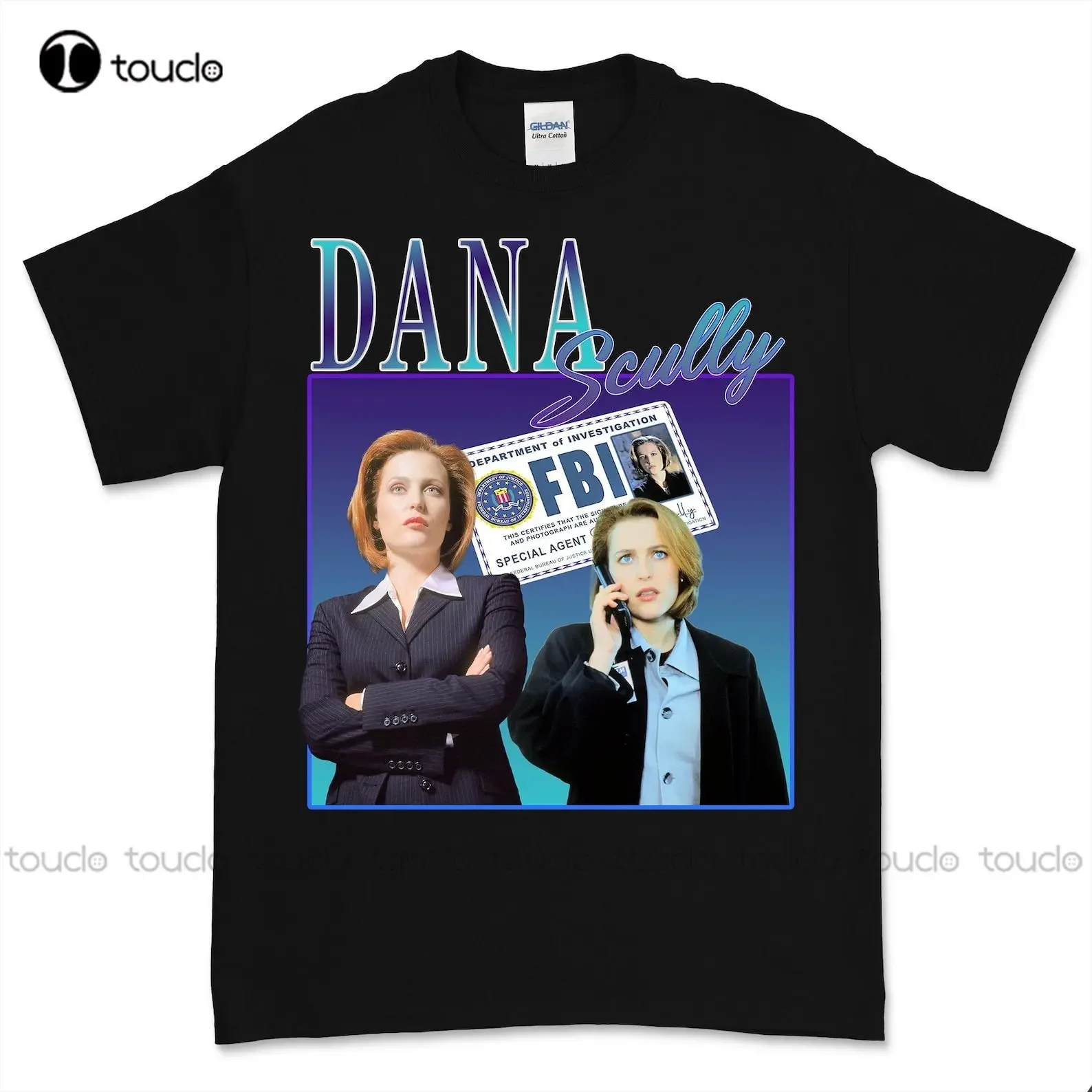 Dana Scully Vintage T Shirt Home Unisex X-Files Sci-Fi T-Shirt T Shirt Print Printer Digital Printing Tee Shirts Custom Gift New