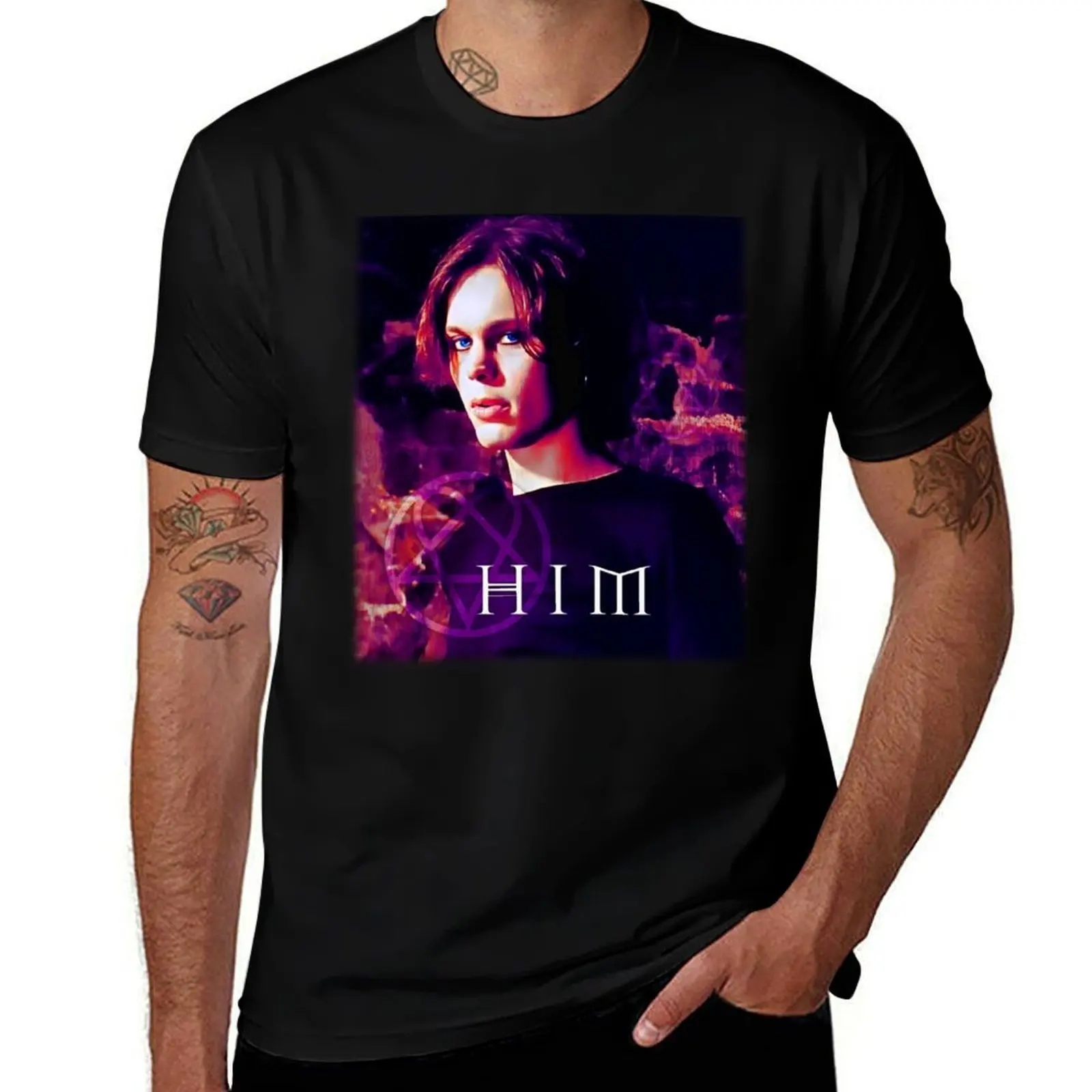 

Ville_HIM_Razorblade-t shirt T-Shirt man tshirt mens graphic t shirts T-Shirt