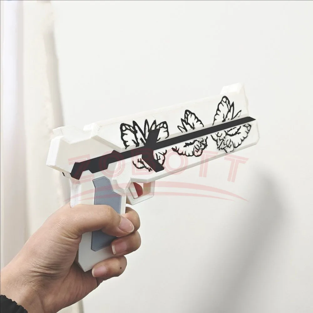 Game Library Of Ruina Cosplay Prop Ruina Gun Prop PVC Wit Zwart Kleur Lobotomy Corporation Props Voor Vrouwen Mannen Halloween