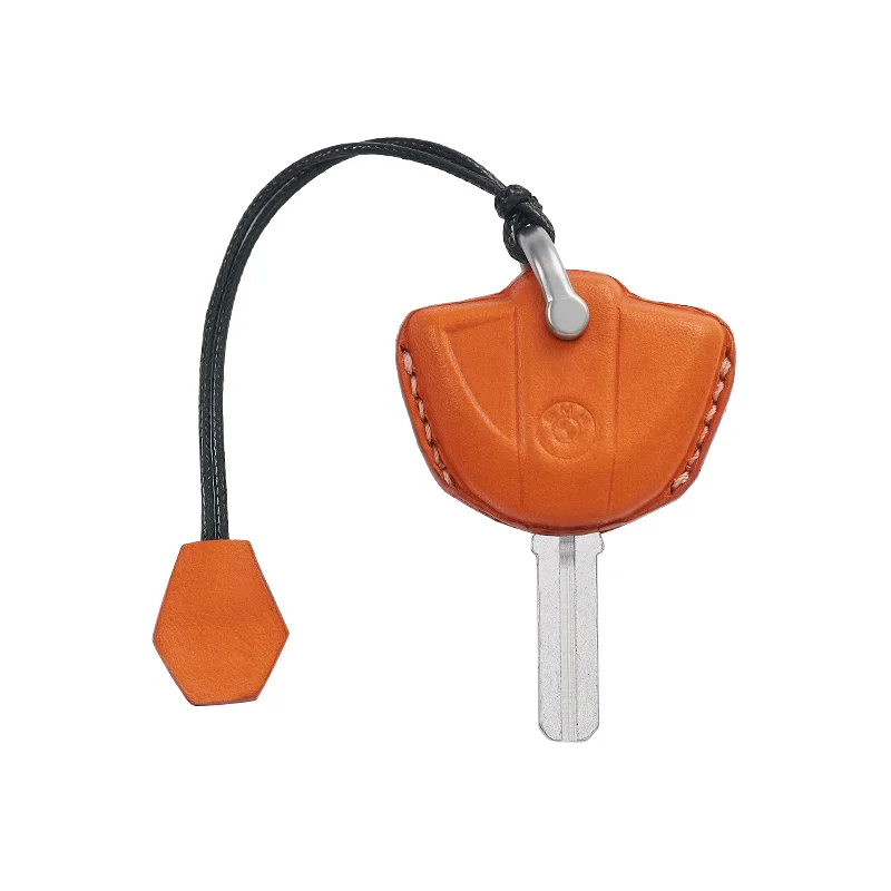 

Genuine Leather Key Fob Cover for BMW Motorcycle R1250GS/ADV/C400GT/750GS/850GS - Premium Key Protector Case