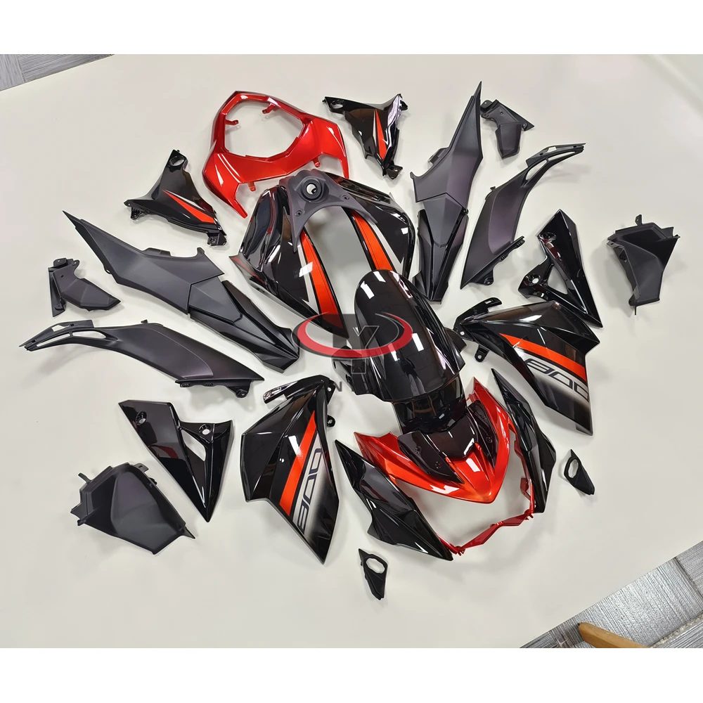 Bodywork Cowling Orange black printing Motorcycle For Kawasaki Z800 2013-2014-2015-2016 Injection Full Fairing Kit