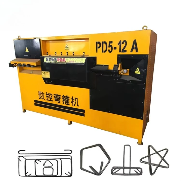 CNC Stirrup Bender Hoop Steel Bending Machine Automatic hoop bending machine panel cnc five head hoop bending machine customized