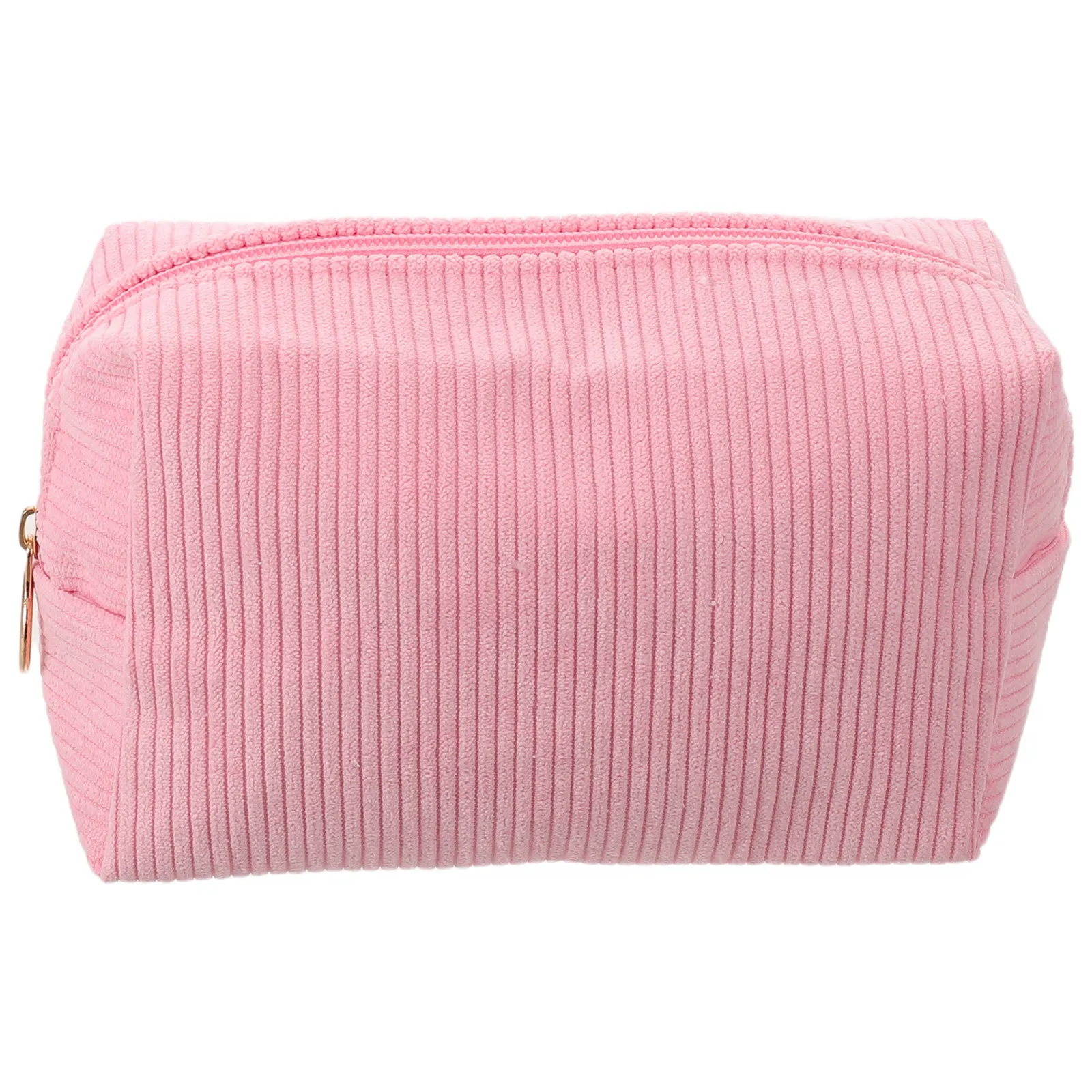 Pink Corduroy Sanitary Pad Storage Pouch Portable Zipper Menstrual Pad Bag Women Period Organizer Discreet Feminine Product