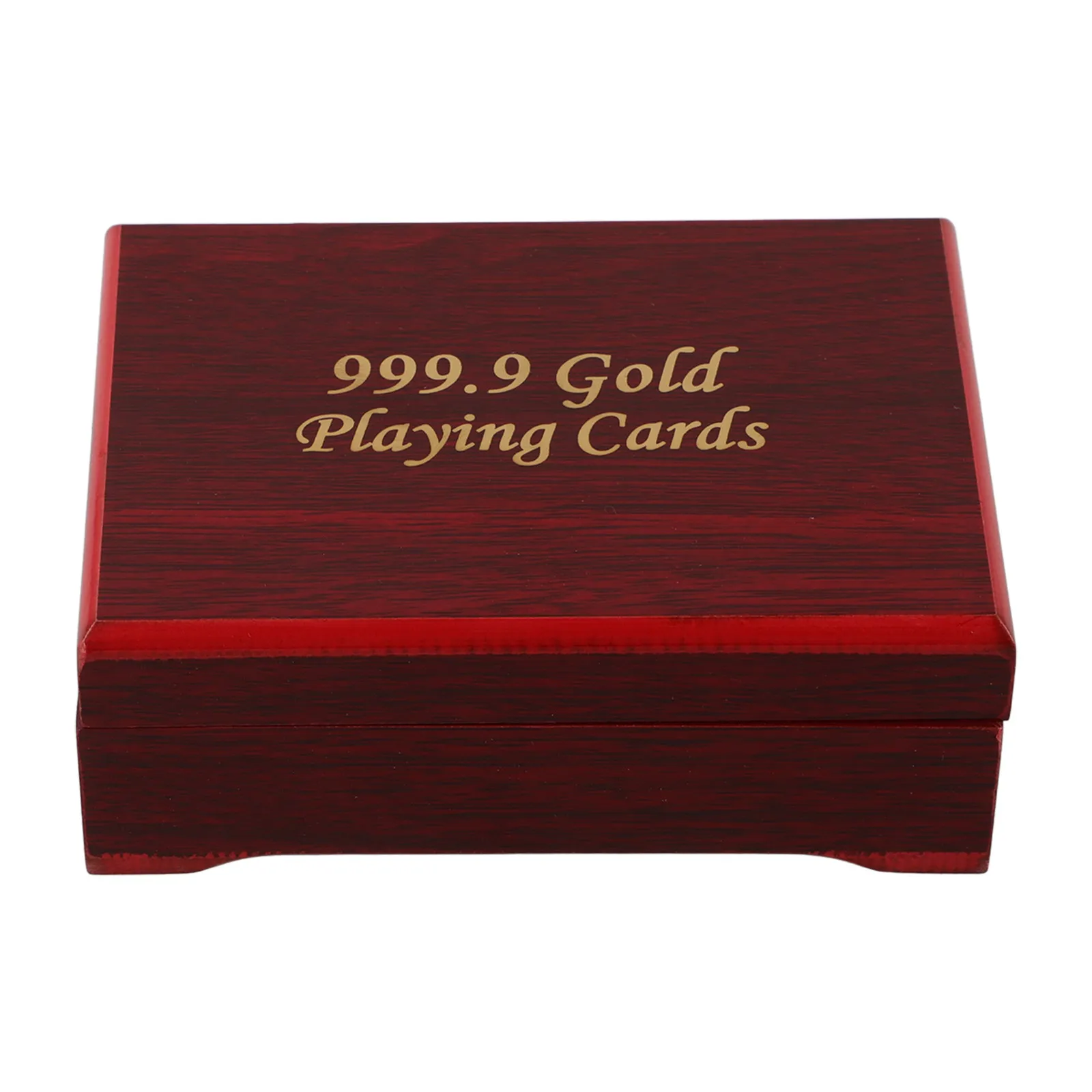 

Wood Case Travel Storage Card Organizer Playing Carrying Holder Display Cases for