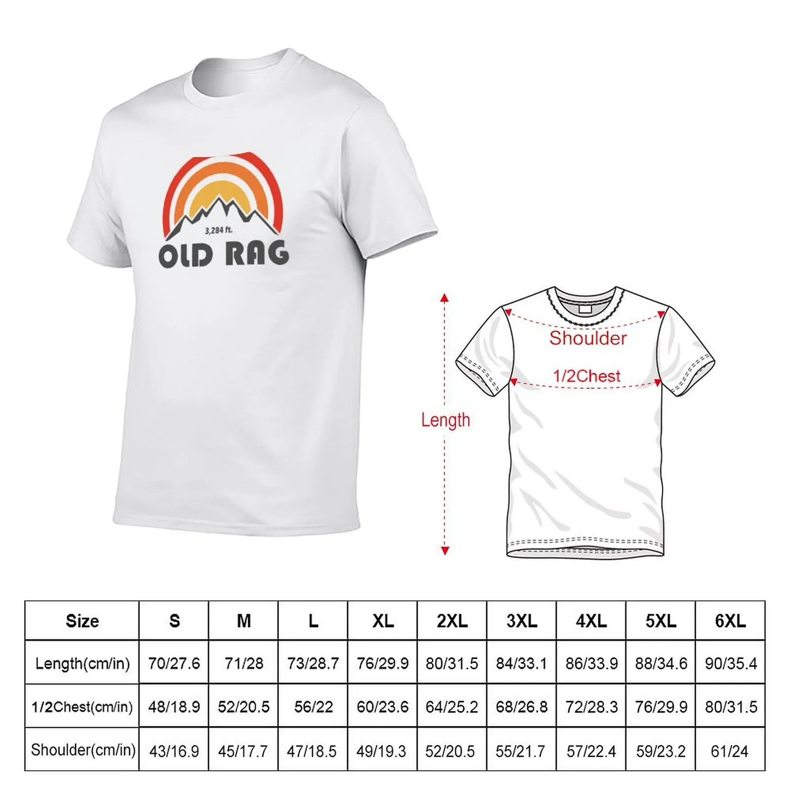 Old Rag Mountain T-Shirt Utility Work Short Sleeve Top