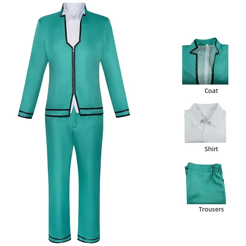 

Saiki Kusuo Cosplay Costume hommes No Sai-nan uniforme scolaire Costume Anime vie désastreuse de Saiki K.Outfits