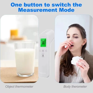 AJC Digital Infrared Thermometer LCD Body Measurement Children Adult Fever Ir Children Thermometro No Contact 12 Main Sales Camera Thermographic - №4