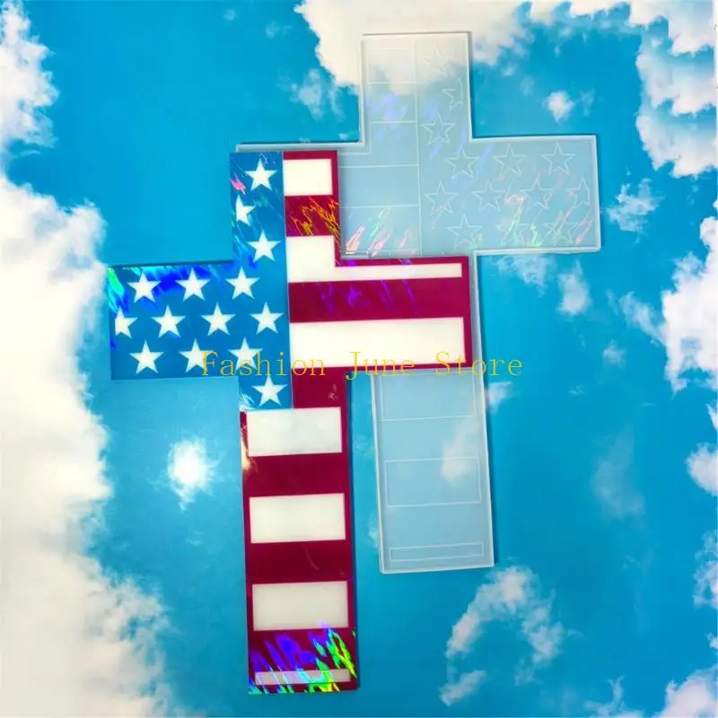 N5KA Independence Day Theme Epoxy Casting Molds Easy to Use Suitable for Handmade