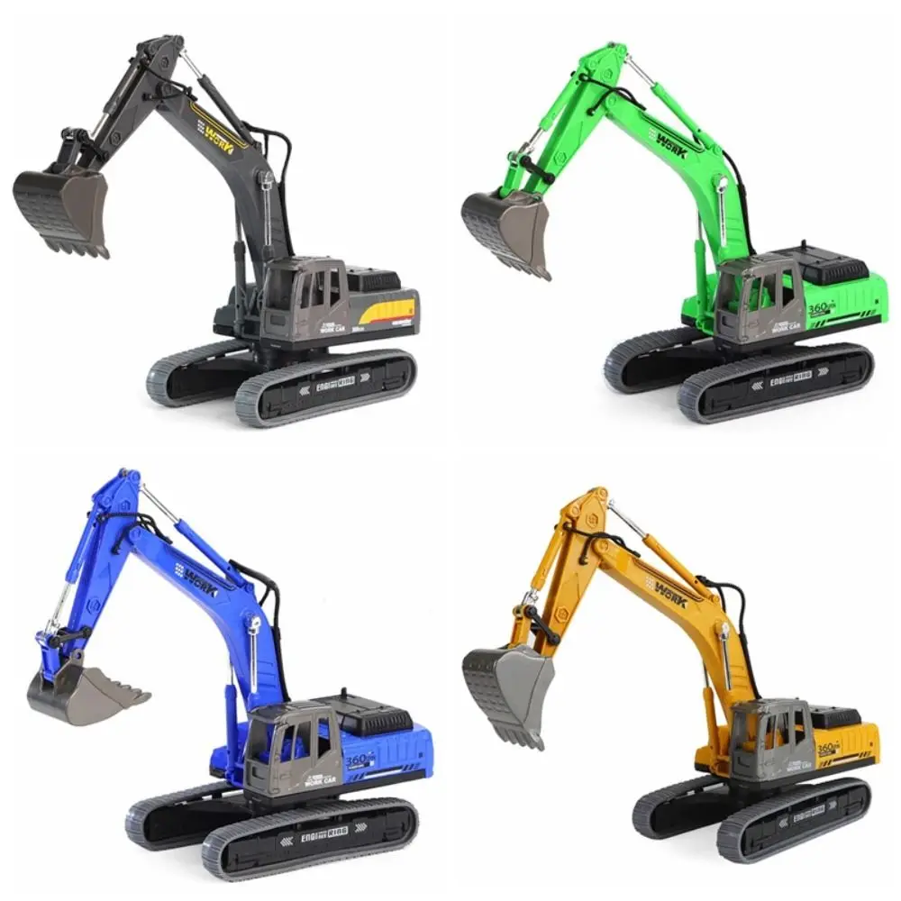 

Simulation Excavator Model Toy Flexible Joints Desk Ornaments Engineering Vehicle Toy Rotatable Pull Arm