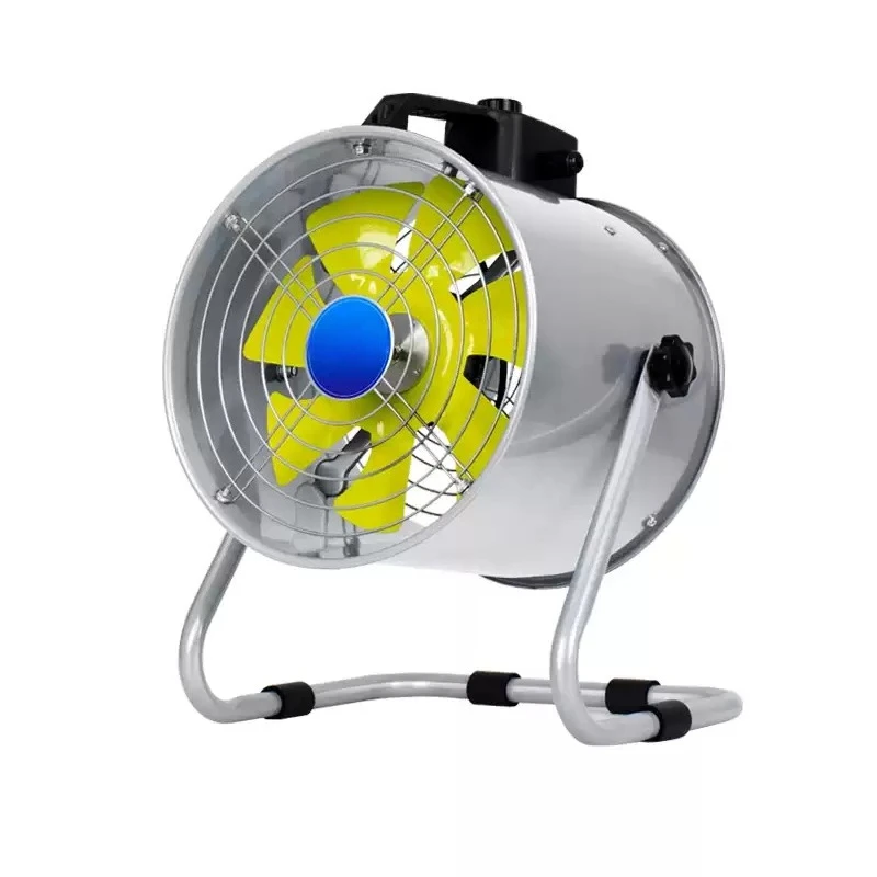 Portable Exhaust Fan, 12 Inch 120W 220V Industrial Ventilator, No‑Installation Strong Air‑Volume Air Extractor for Home Kitchen