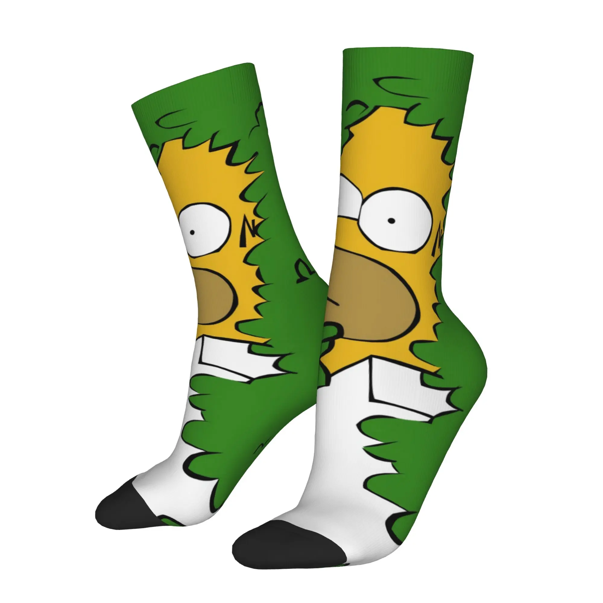Winter Warm Fashion Men's Women's Cartoon S-Simpsons Socks  Sweat Absorbing Sports Socks