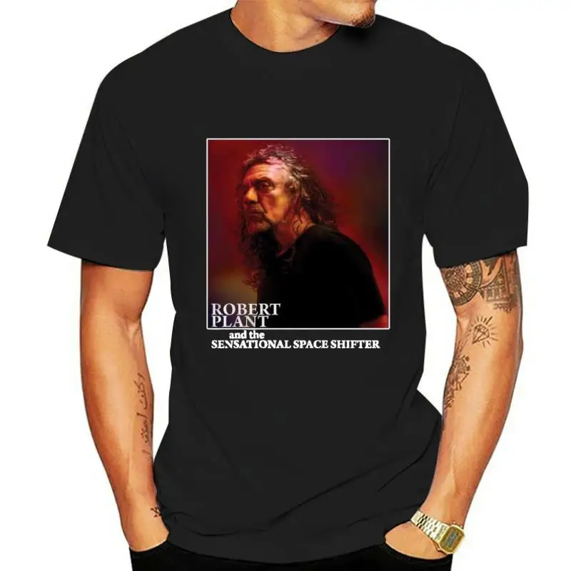 NEW ROBERT PLANT and The Sensational Space Shifter North American Tour Casual T-sihrt T Shirt Novelty Top Tee Plus Size