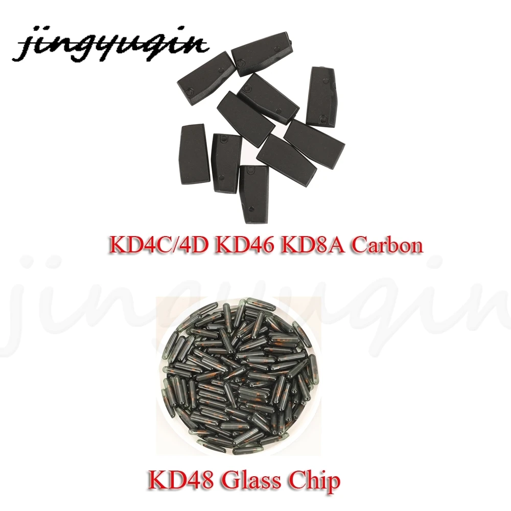 

jingyuqin Chip KD Transponder Chip KD 4D ID4C ID46 ID48 KD4D KD46 KD48 KD8A Copy Chips for KEYDIY KD-X2