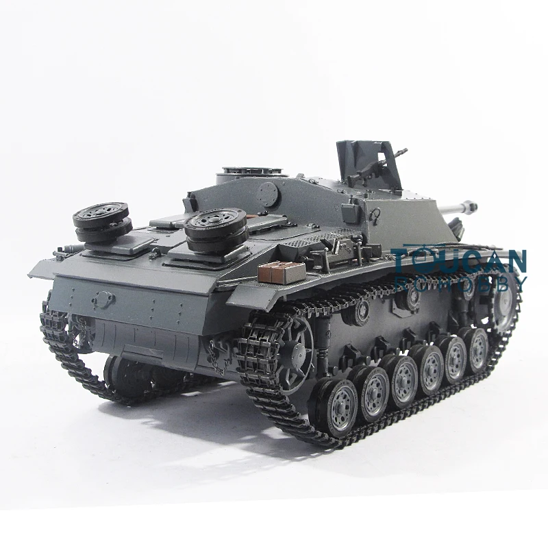 마토 1/16 키트 RC 탱크 그레이 독일 Stug III 적외선 Ve 1226 RC 모델 장난감 선물 TH00670