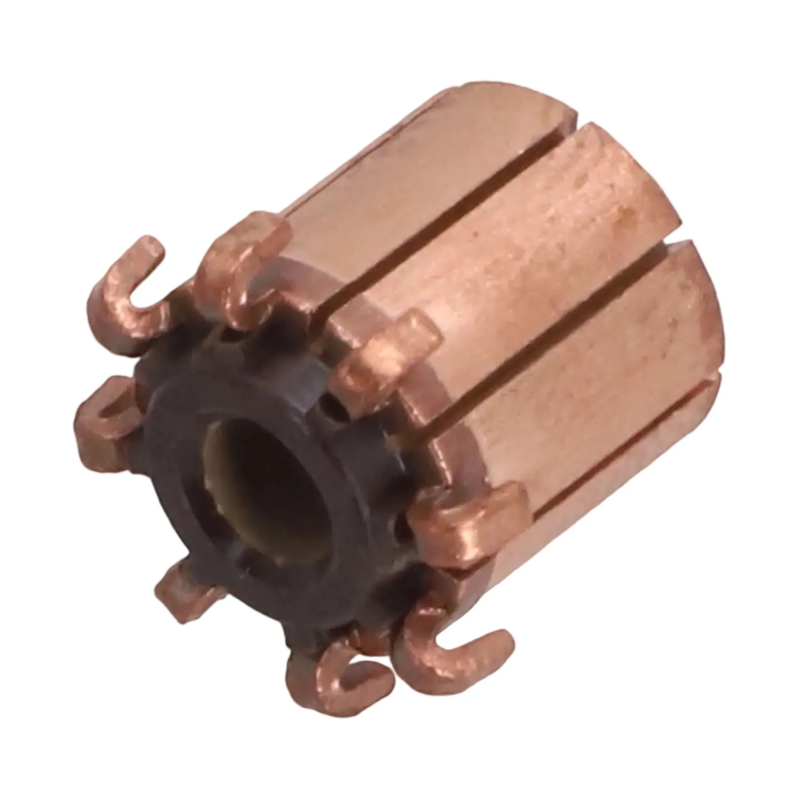 1Pcs 10.4 X 4 X11.6（12) Mm 8P Teeth Copper Hook Type Electrical Motor Commutator Automation Motors CHY-3230-8 Commutator Tools