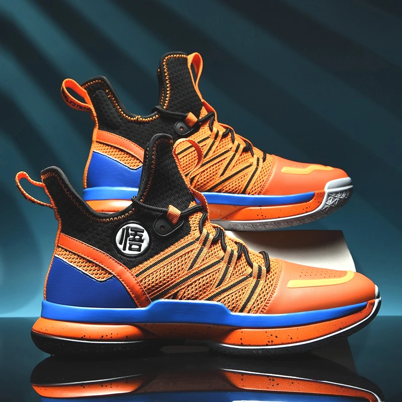 

Anime Dragon Ball Son Goku Kakarotto Basketball Shoes Men Women Breathable Sneakers Youth Non-slip Sports Training Shoes Gifts