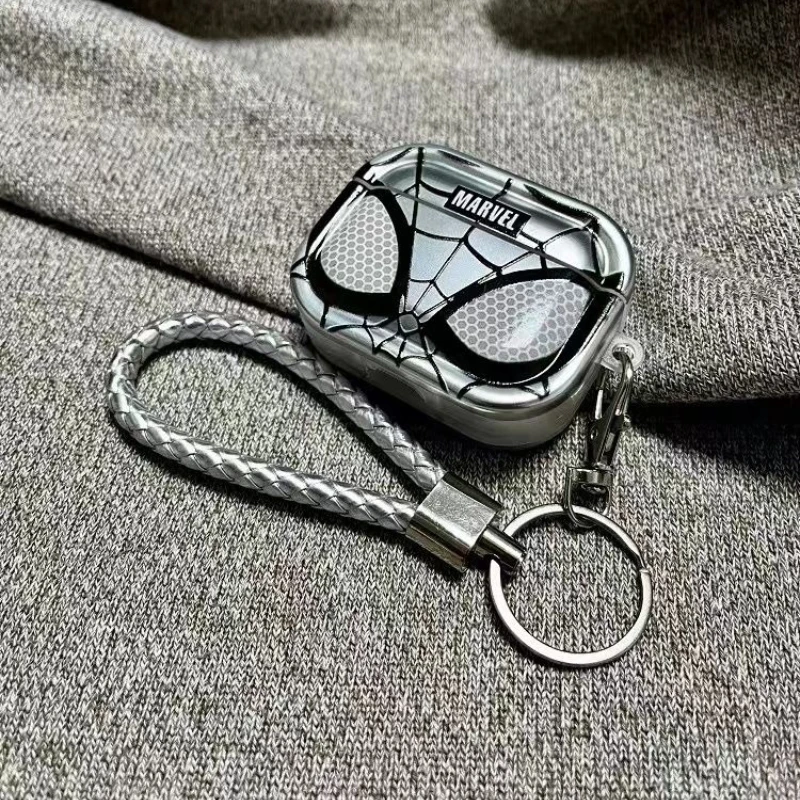 Beast Kingdom Batman Spiderman The Flash filmowe gadżety dwuwymiarowe, kreskówkowe, urocze etui ochronne na słuchawki z zawieszką zapobiegającą zgubieniu