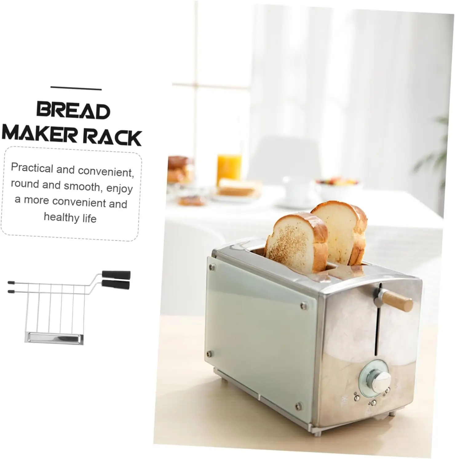 Grill Brot Maker Sandwich Käfig Heizung Rack Für Toast Maschine Liefert Toast Maschine Halter Toast Rack Edelstahl Househo