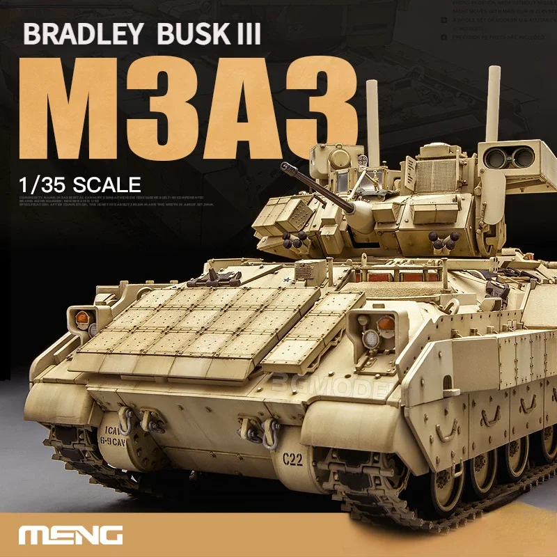 

MENG assembled tank model kit SS-006 M3A3 bradley BUSK III cavalry chariot 1/35