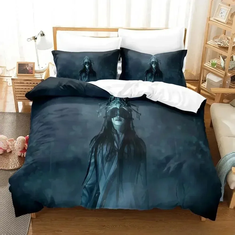 Conjunto de cama de quadro fatal, conjunto de cama individual, gêmeo, queen, king size, adulto, criança, quarto, capa de edredom, jogo, anime, conjunto de lençóis