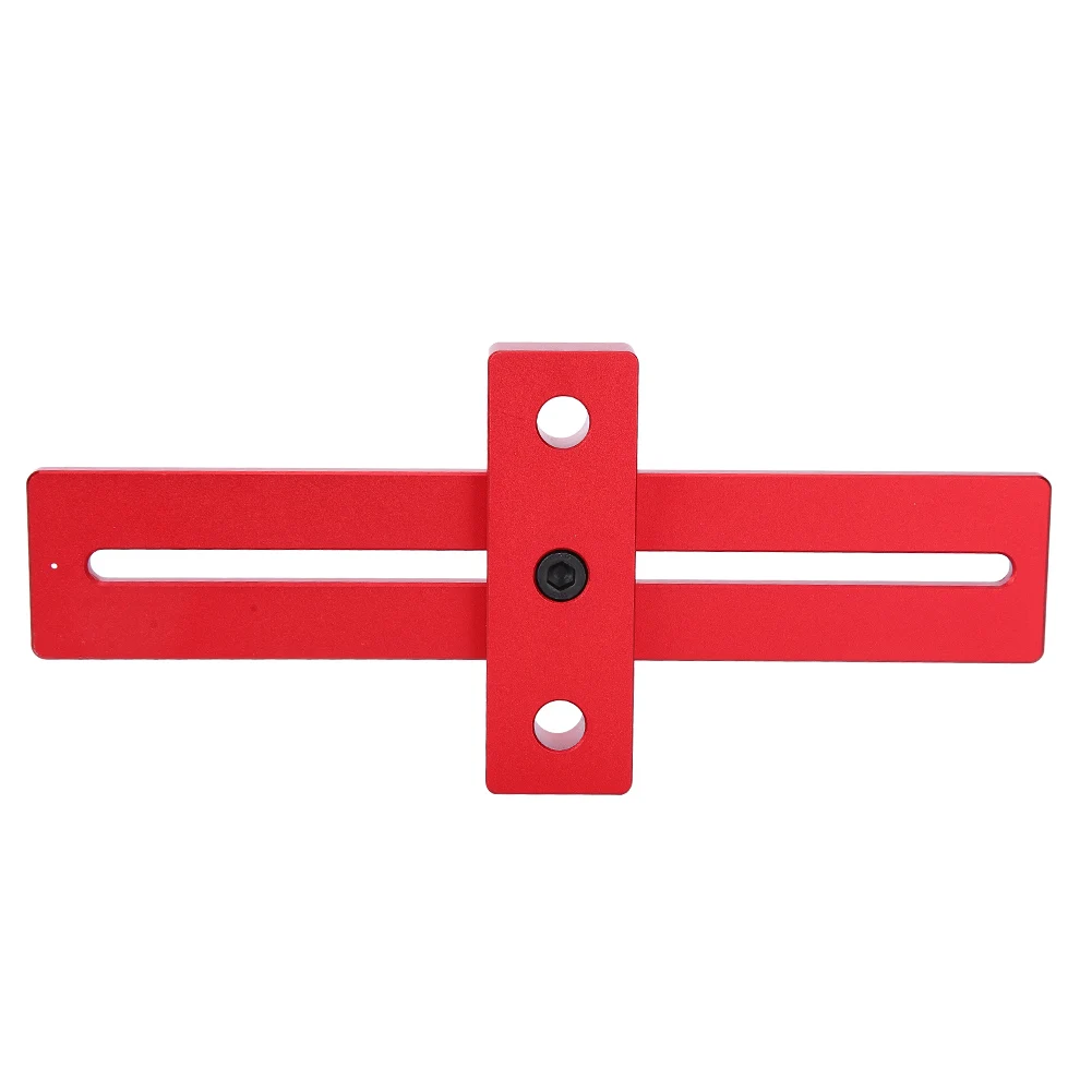 목공 미세 조정 스크라이브 미터 인치 알루미늄 합금 T 눈금자 스크라이빙 마킹 게이지 측정 도구 목공 도구