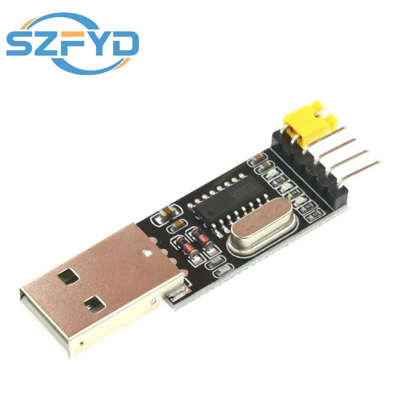 Преобразователь USB в TTL модуль UART CH340G CH340 3,3 В 5 В переключатель для Stm Esp32 Respberry Pi Arduino
