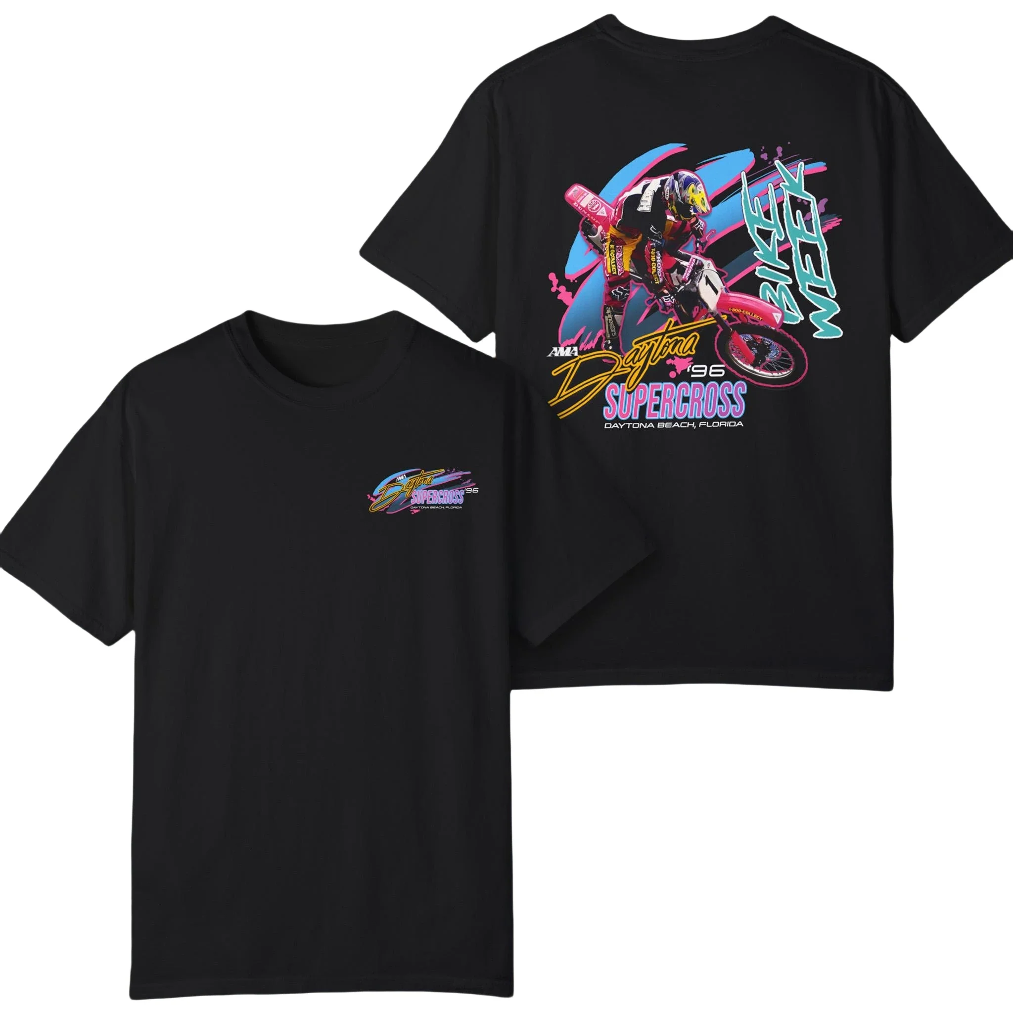 Sommer Neue AMA Supercross Indianapolis T-Shirt Männer Frauen Baumwolle Tees Dirt Bike Racing Kurzarm männer T-shirt Streetwear