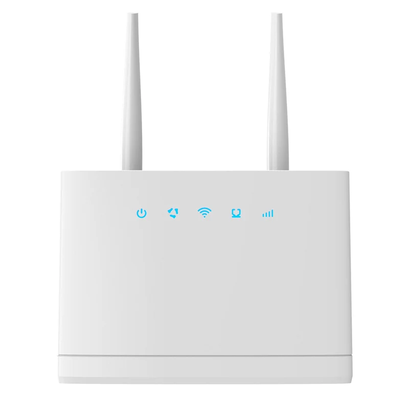 4G WiFi Router 150Mbps 2.4G WIFI 2 x 2 MIMO CPE Wireless Router for Home Office with SIM Card Slot(EU