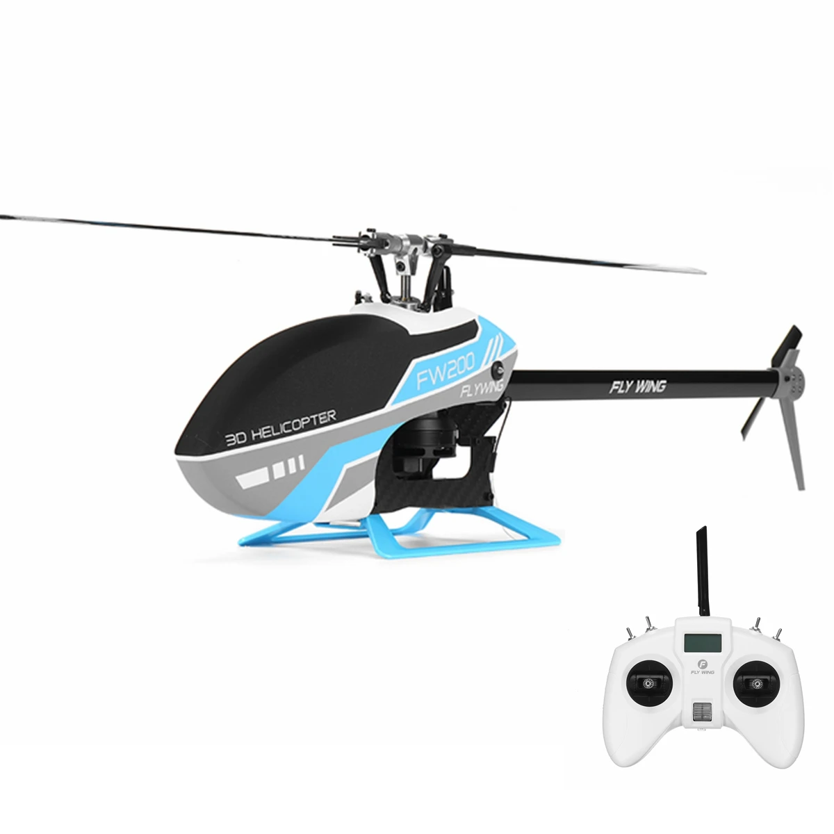 FLY WING FW200 6CH RC Helicopter 3D Acrobatics GPS Altitude Hold One-key Return APP Adjust RTF With H1 V2 Flight Control System