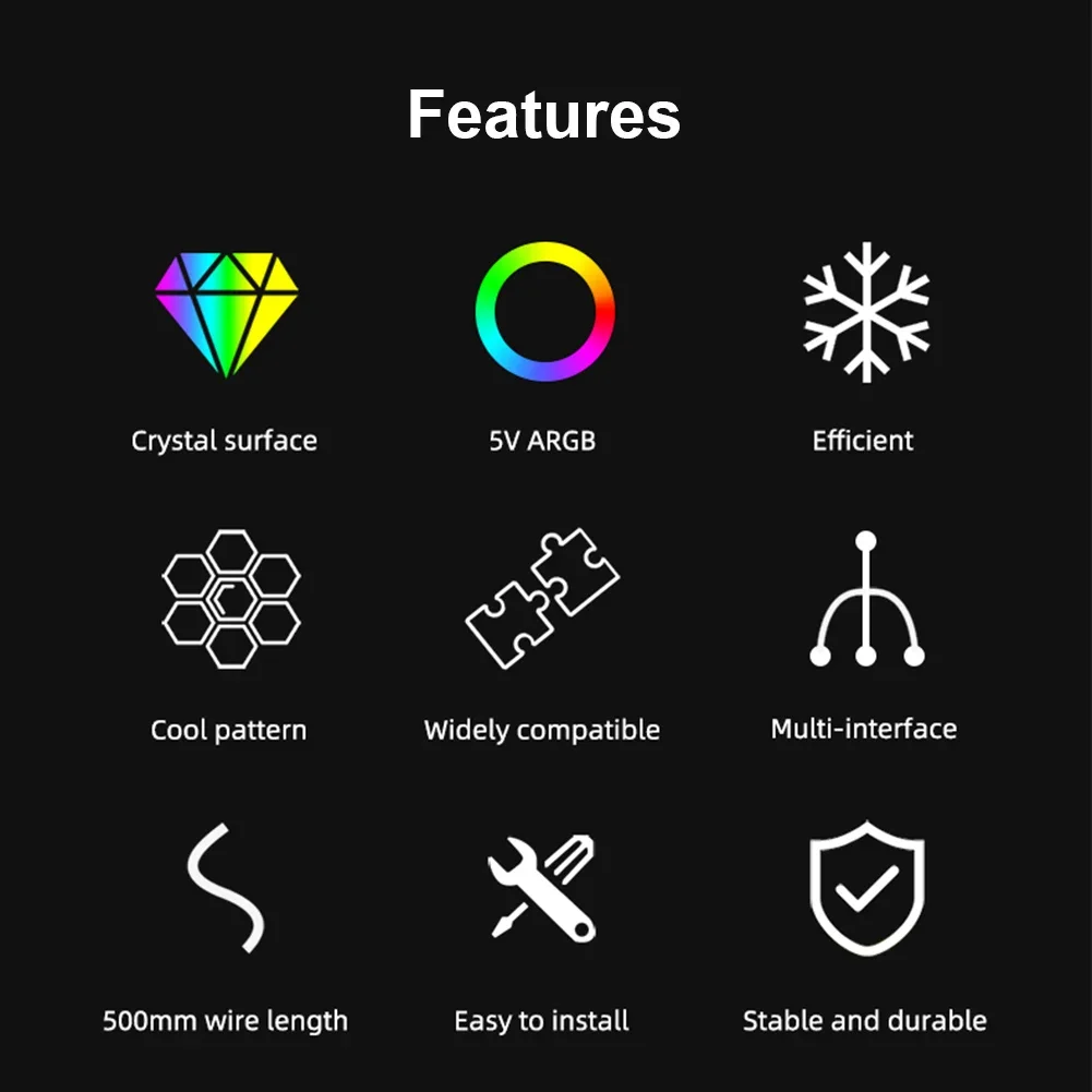 COOLMOON RA-2 RAM Memory Bank Heat Sink Cooler 5V 3Pin ARGB Colorful Flashing Heat Spreader For PC Desktop Computer Accessories