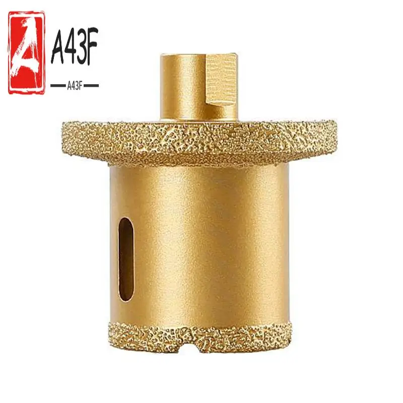 

A43F-Шлифовальное сверло для открывания отверстий, алмазное сверло для сверления отверстий, корончатые коронки для мраморной плитки, прочный, простой в использовании M10