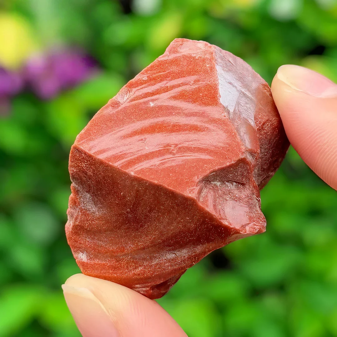 0.11/0.22/0.44LB Red Goldstone Raw Crystals Stones, Red Gold Sandstone Rough Mineral Specimen for DIY Jewelry &