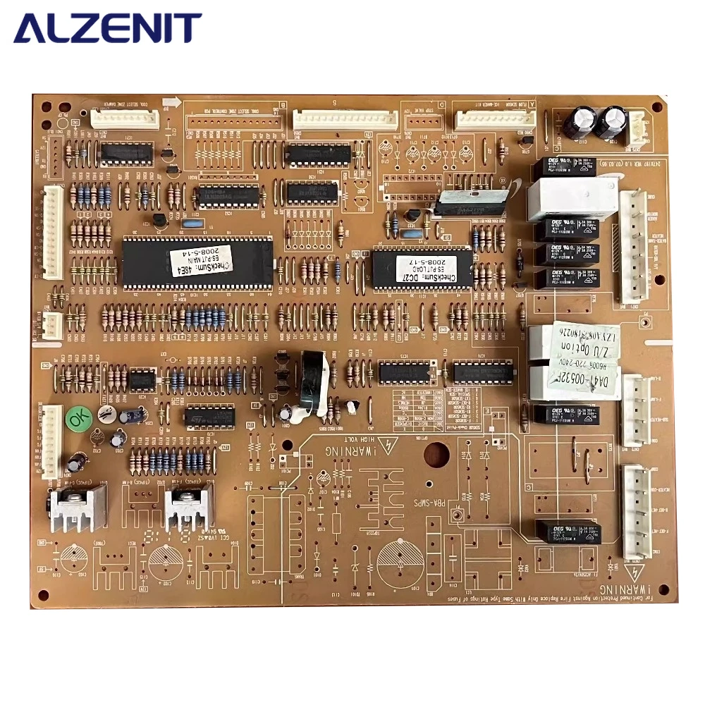 Used Control Board DA41-00532F For Samsung Refrigerator Circuit PCB Fridge Motehrboard Freezer Parts