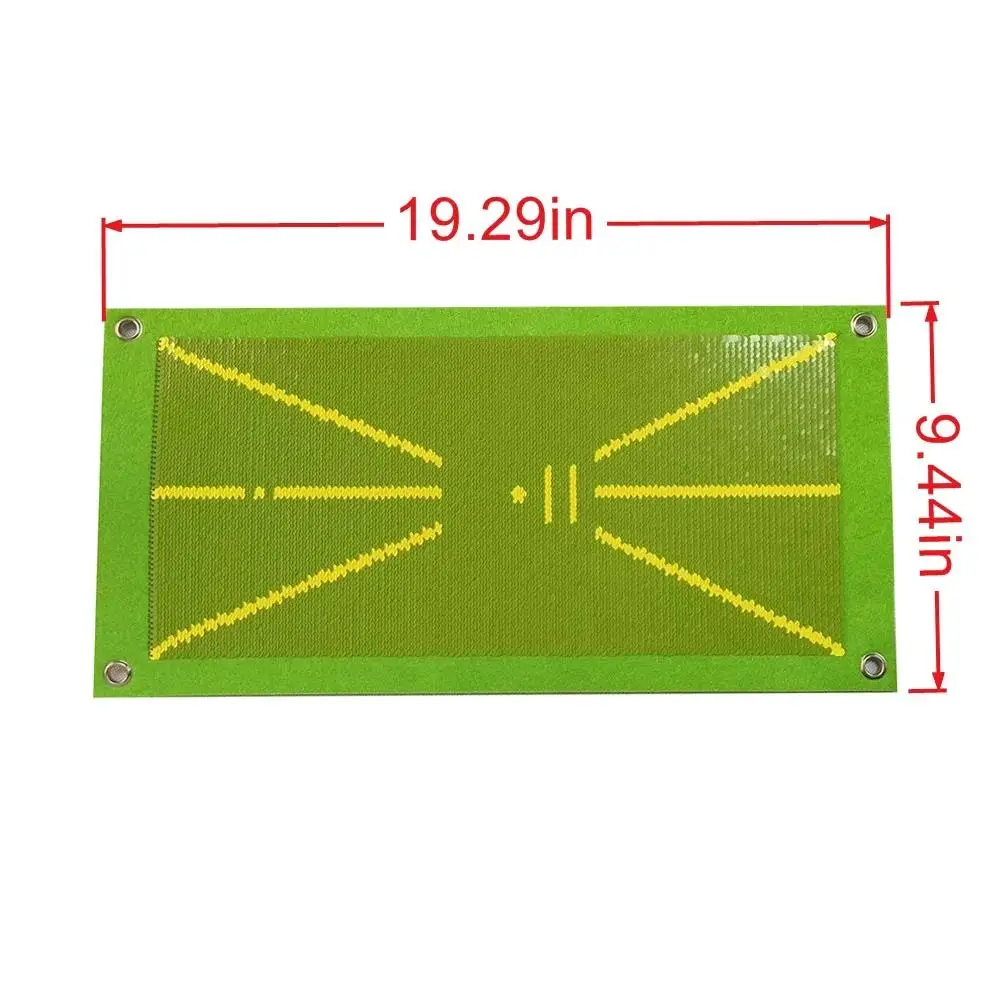 Estera de entrenamiento de Golf para detección de columpio, pelota de bateo, estera de detección de rastro, almohadillas de camino de columpio, almohadillas de práctica de columpio, almohadilla de entrenamiento de Golf