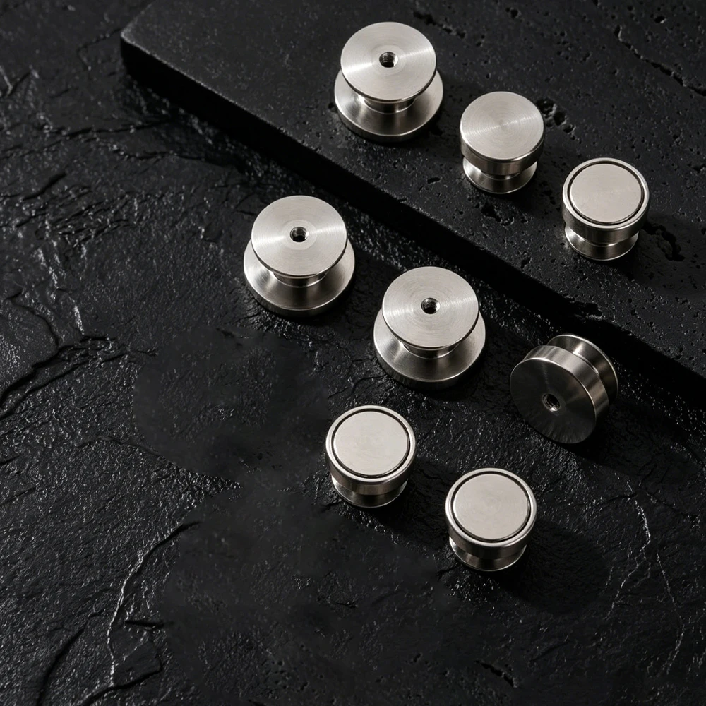 10 Stück/Set Magnetische Verschlüsse und Nicht-Magnetische Anstecknadeln, Metallverschlüsse für DIY Broschen, Abzeichen und Schmuckherstellung – Detail 4