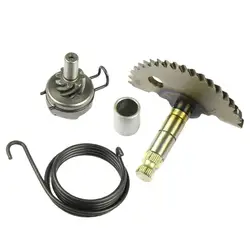 Engine Start Gear Kick Start Shaft Gear Assembly for GY6 49CC 50CC Scooter 139QMB Motors Moped